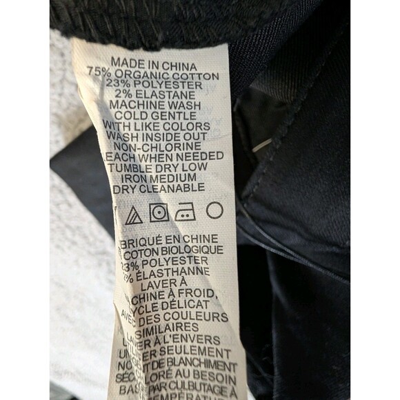 Prana Women's Jeans Kayla High Rise Oganic Cotton Black Out Size 6 28x32 NWT - Picture 12 of 14